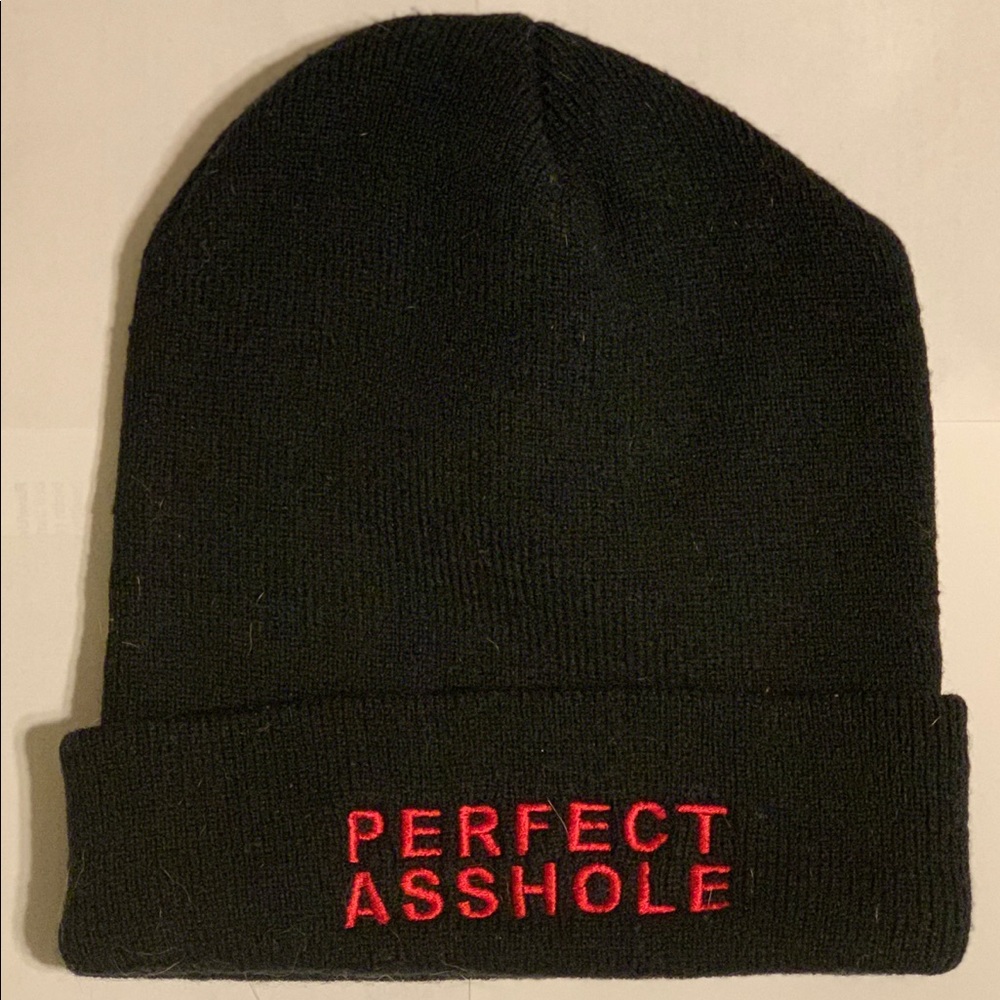 SOLD / Pleasures ‘Perfect Asshole’ Beanie
